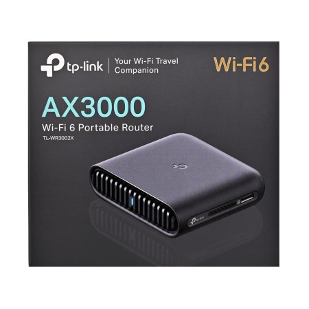 TP-Link TL-WR3002X wireless router Gigabit Ethernet Dual-band (2.4 GHz / 5 GHz) Black