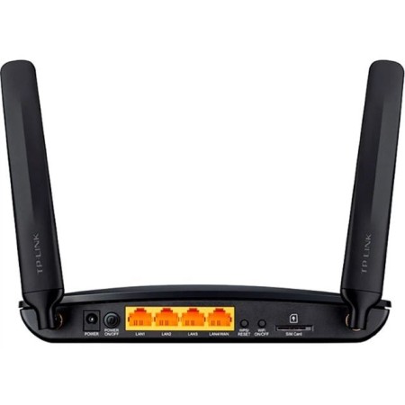 TP-Link Archer MR200 wireless router Fast Ethernet Dual-band (2.4 GHz / 5 GHz) 4G Black