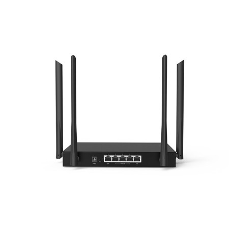 Tenda W15E wireless router Gigabit Ethernet Dual-band (2.4 GHz / 5 GHz) Black