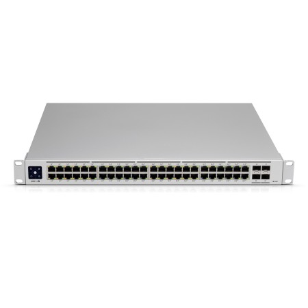 Ubiquiti UniFi Pro 48-Port PoE Managed L2/L3 Gigabit Ethernet (10/100/1000) Power over Ethernet (PoE) 1U Silver