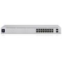 Ubiquiti UniFi 16-Port PoE Managed L2/L3 Gigabit Ethernet (10/100/1000) Power over Ethernet (PoE) 1U Silver
