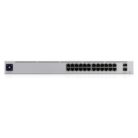 Ubiquiti UniFi Pro 24-Port PoE Managed L2/L3 Gigabit Ethernet (10/100/1000) Power over Ethernet (PoE) 1U Silver