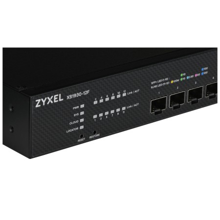 Zyxel XS1930-12F-ZZ0101F network switch Managed L2/L3 Black