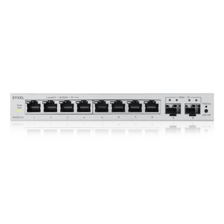Zyxel GS1200-10v3 Managed L2 Gigabit Ethernet (10/100/1000) Desktop Grey