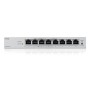 Zyxel GS1200-8HPV3 Managed L2 Gigabit Ethernet (10/100/1000) Power over Ethernet (PoE) Desktop Grey