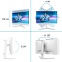 Philips Evnia 6000 27M2N6501L/00 computer monitor 67.3 cm (26.5 ) 2560 x 1440 pixels Quad HD QD-OLED White