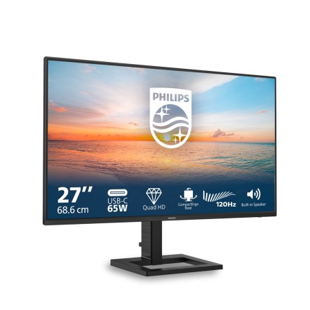 Philips 1000 series 27E1N1600AE/00 computer monitor 68.6 cm (27 ) 2560 x 1440 pixels Quad HD LCD Black