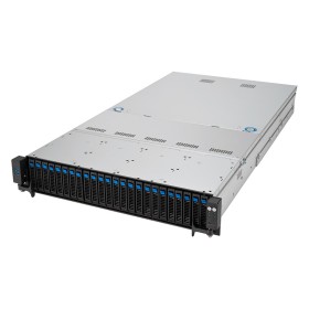 ASUS RS521A-E12-RS24U Socket SP5 Rack (2U) Black  Silver
