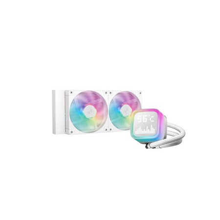 DeepCool LP240 Computer case  Processor All-in-one liquid cooler 12 cm White 1 pc(s)