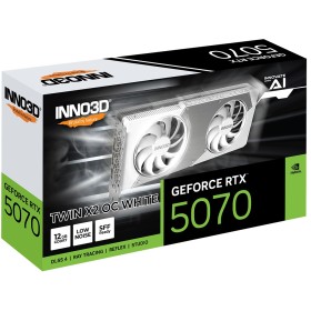 INNO3D GeForce RTX 5070 TWIN X2 OC WHITE NVIDIA 12 GB GDDR7