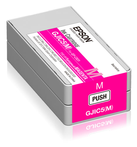 Epson GJIC5 (M): Ink cartridge for ColorWorks C831 (magenta) (MOQ=10)