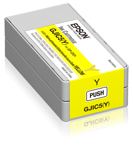 Epson GJIC5 (Y): Ink Cartridge for ColorWorks C831 (Yellow) (MOQ=10)