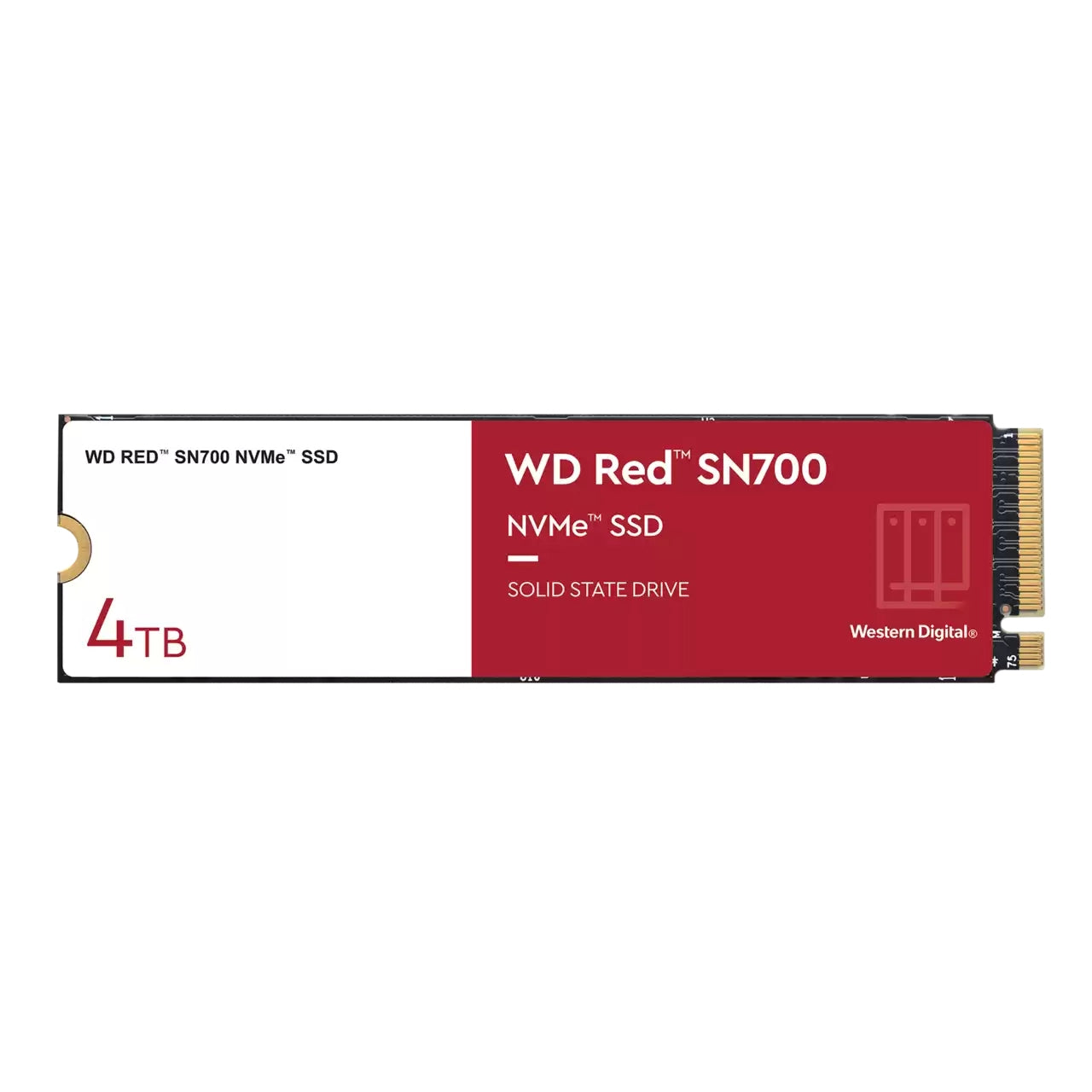 Unità SSD WD RED SN700 NAS NVMe M.2 PCIe Express Gen3.0 x4 WDS400T1R0C